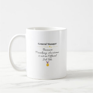 General Manager Coffee Mug