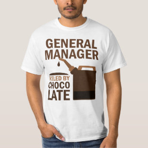 General Manager (Funny) Chocolate T-Shirt