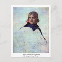 General Napoleon Bonaparte By Jacques-Louis David