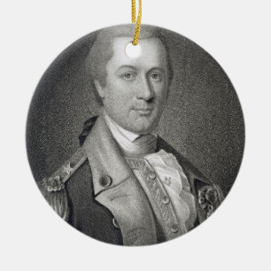 General Otho Holland Williams (1749-94) engraved b Ceramic Tree Decoration