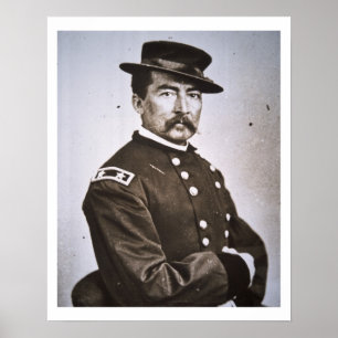 General Philip H. Sheridan (1831-88) (b/w photo) Poster