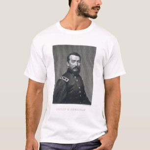 General Philip Sheridan, engraved from a photograp T-Shirt