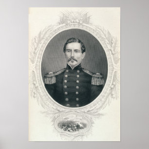 General Pierre Gustave Toutant Beauregard Poster
