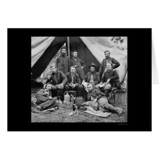General Porter's Staff with George Custer 1862