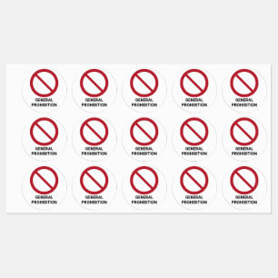 General Prohibition, Set of 30 Prohibition