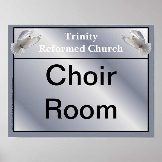 General Purpose Interior Church Signs (Front)