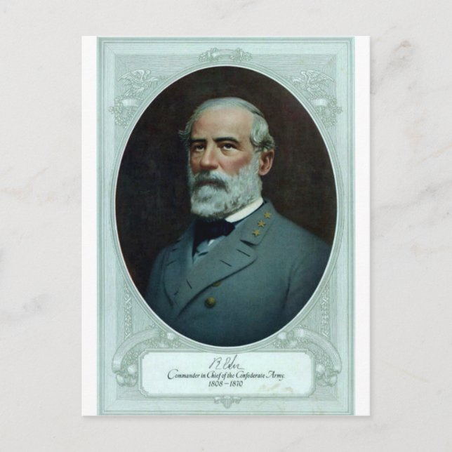 General Robert E. Lee Postcard (Front)