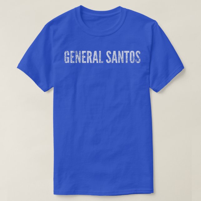 General Santos Philippines Graphic  T-Shirt (Design Front)