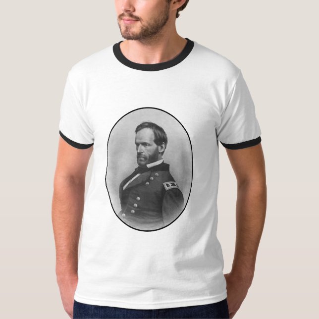 General Sherman -- Civil War Hero T-Shirt (Front)