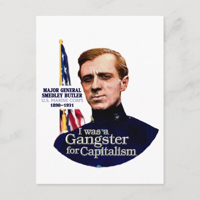 General Smedley Butler Postcard (Front)