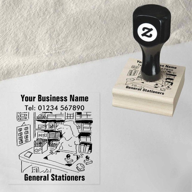 General Stationers & Stationery Supplies Rubber Stamp (Creator Uploaded)