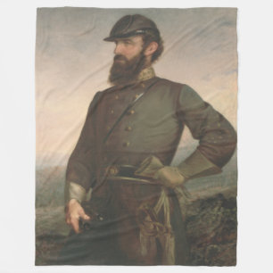 GENERAL STONEWALL JACKSON CSA FLEECE BLANKET