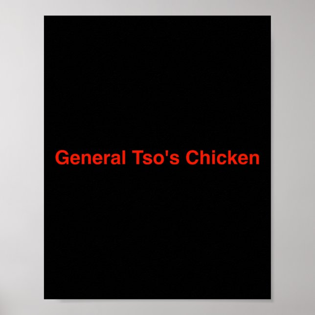 General Tso's Chicken  Poster (Front)