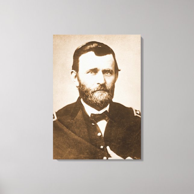 General Ulysses Grant c1865 Canvas Print (Front)