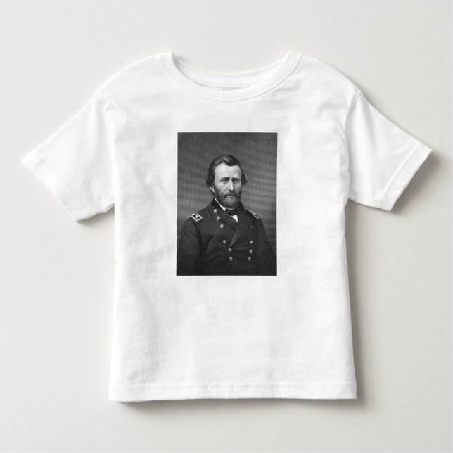 General Ulysses Simpson Grant, engraved after a da Toddler T-Shirt (Front)