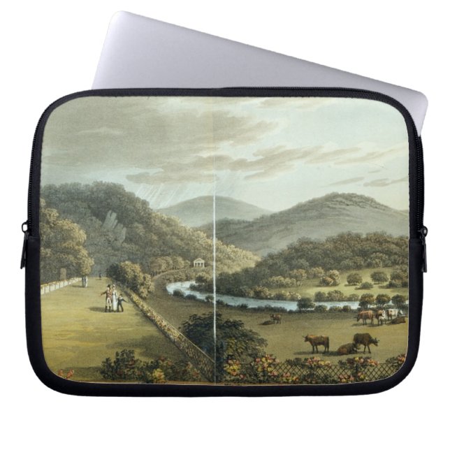 General View from the South and East Fronts of the Laptop Sleeve (Front)