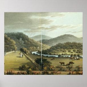 General View from the South and East Fronts of the Poster