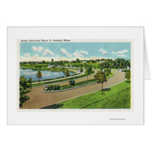 General View of Baxter Blvd, Route # 1