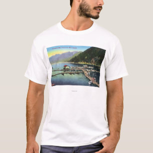 General View of Horseshoe Bay and Crowded Harbour T-Shirt