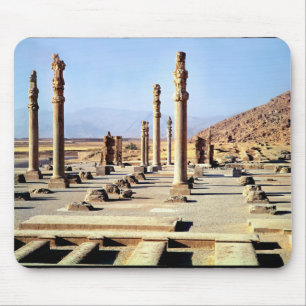 General view of the Apadana founded c.518 BC Mouse Pad