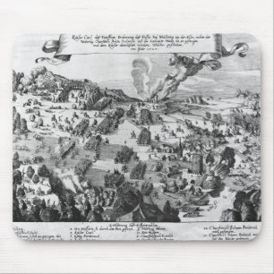 General view of the battle of Muhlberg Mouse Pad