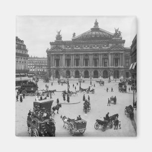 General view of the Paris Opera House Magnet