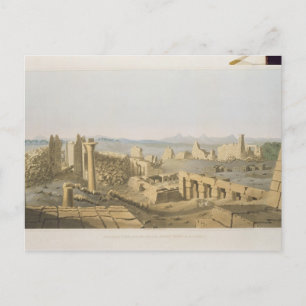 General View of the Ruins of the Great Temple of C Postcard