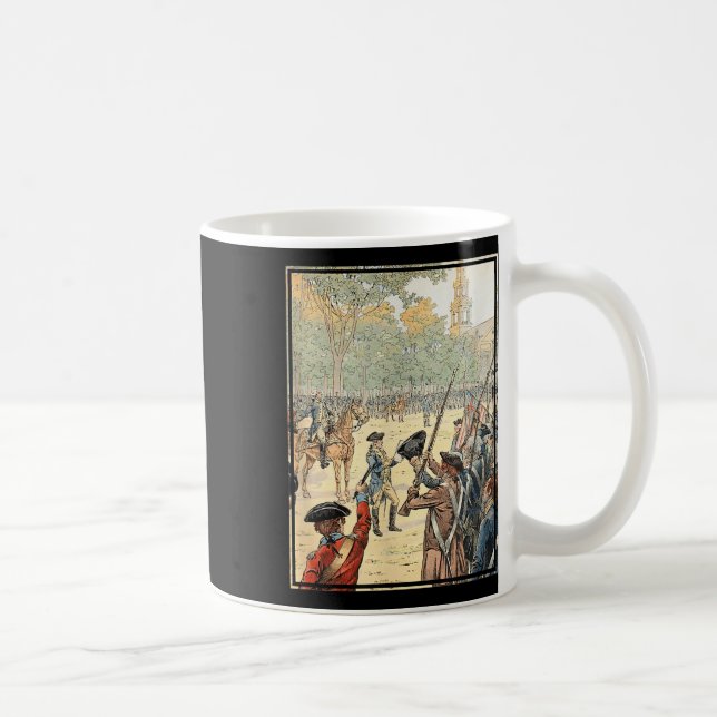 General Washington Commanding Continental Army  Coffee Mug (Right)