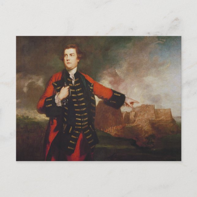 General William Keppel Postcard (Front)