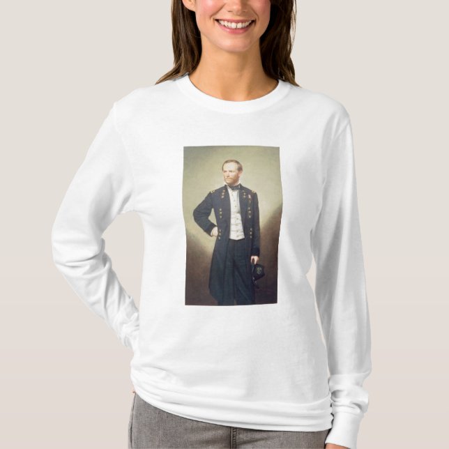 General William Sherman  1866 T-Shirt (Front)
