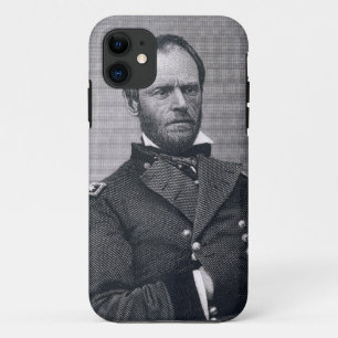 General William Tecumseh Sherman, engraved after a iPhone 11 Case