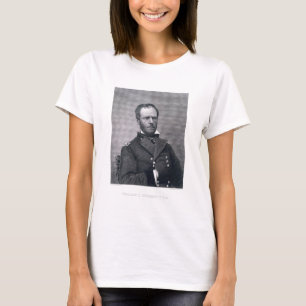 General William Tecumseh Sherman, engraved after a T-Shirt