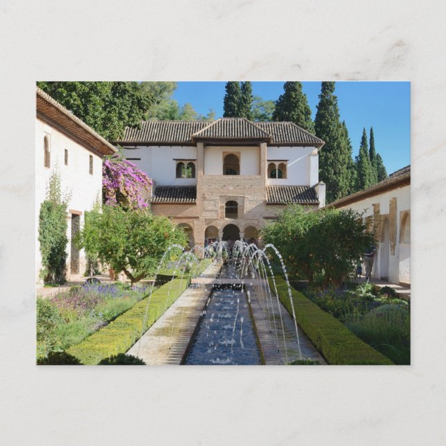 Generalife Postcard (Front)