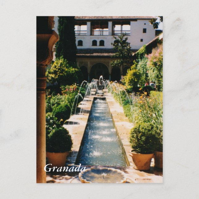 Generalife Postcard (Front)