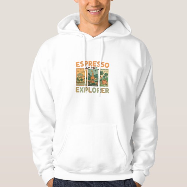 Generate an image, for a t-shirt design with the t hoodie (Front)