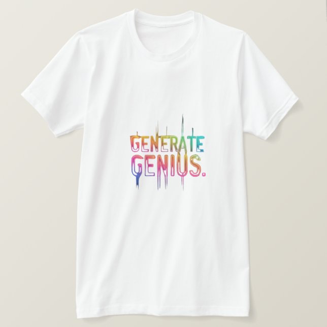 Generate Genius T-Shirt (Design Front)