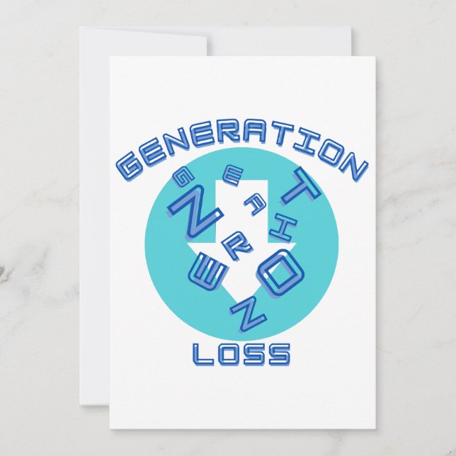 Generation loss  invitation (Front)