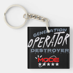 Generation Operator Destroyer Mode Key Ring