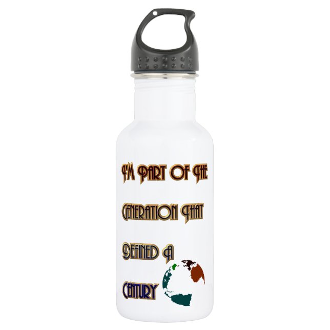 Generation That Defined A Century 532 Ml Water Bottle (Front)