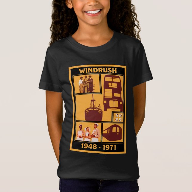 Generation Windrush British History    T-Shirt (Front)
