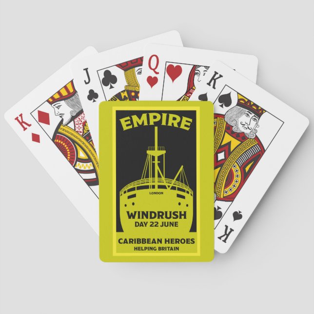 Generation Windrush    Playing Cards (Back)