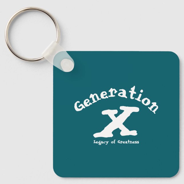 Generation X Acrylic Keychain (Front)