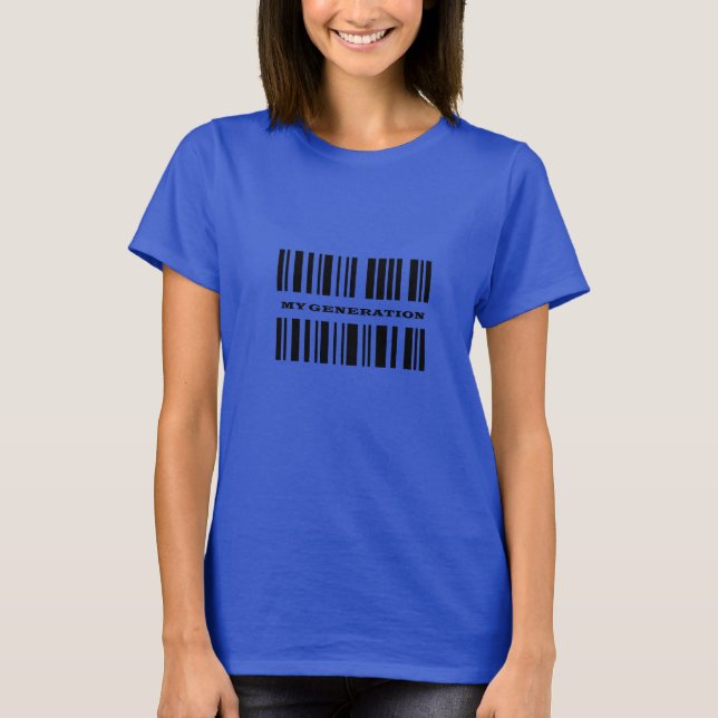 Generation X BAR CODE T-Shirt (Front)