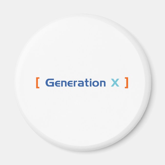 Generation X Magnet (Front)