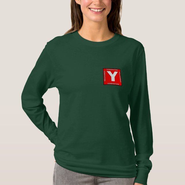 Generation Y Women's Long Sleeve T-Shirt (Front)