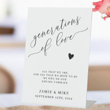 Generations Of Love Wedding Memorial
