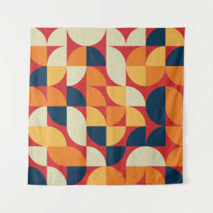 Generative Art: Colourful Quarter Circles Tapestry