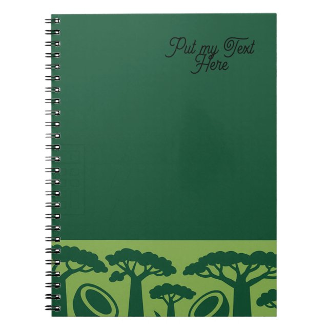 Generic Baobab Coconut Notebook (Front)