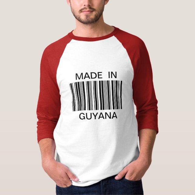 Generic Bar Code Made In T-shirt (Front)