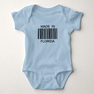 Generic Bar Code Made In T-shirt Baby Bodysuit
